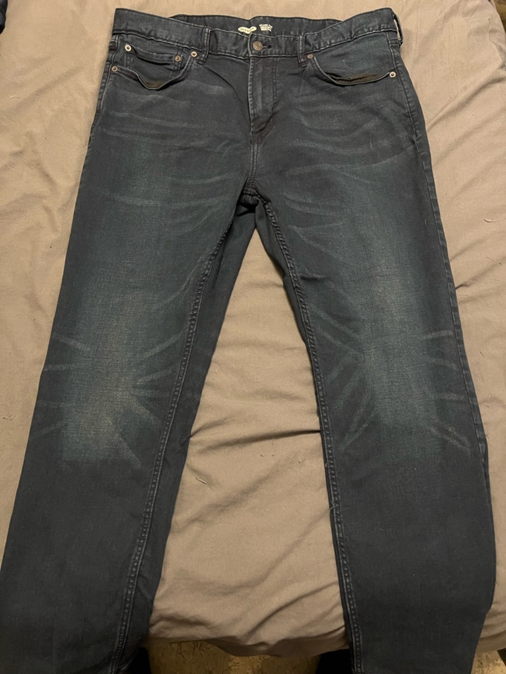 Old Navy Men's Slim Jeans - Dark Blue Wash